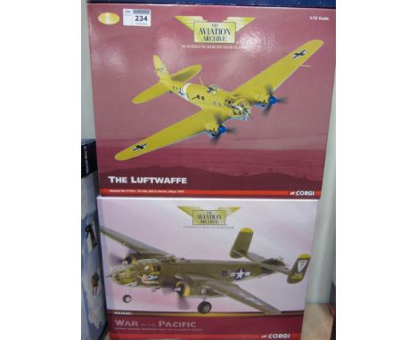 Two Corgi Aviation Archive die-cast model scale 1:72 AA33708; War in the Pacific AA35301 (2)