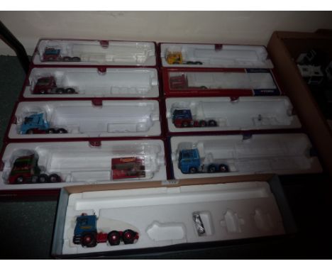 Corgi die-cast tractor units (no trailers) (9)