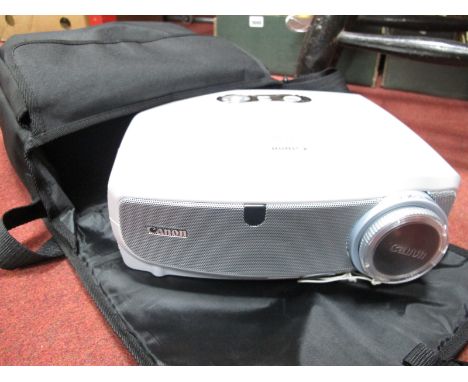 A Canon #LV-7260 Multi Media Projector, (untested sold for parts only)