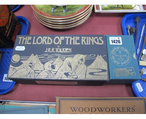 Two Limited Edition Sets (Cassette Format) of J.R.R Tolkien's The Lord of The Rings No 3077 of 10000, The Hobbit No 000612, b
