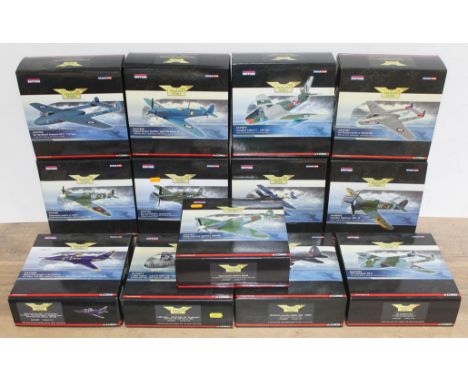 13x Corgi The Aviation Archive limited edition 1:72 scale die-cast models comprising Supermarine Spitfire MkVB, No. 538/EP310