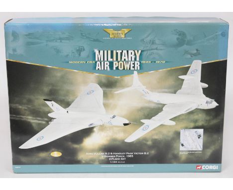 Corgi The Aviation Archive Military Air Power Modern Era 1945-1970 Avro Vulcan B.2 &amp; Handley Page Victor B.2 V-Bomber For