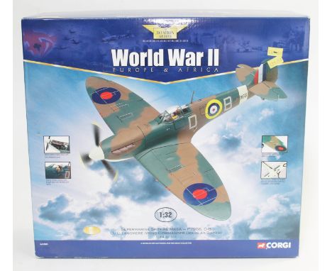 Corgi The Aviation Archive World War II Europe &amp; Africa Supermarine Spitfire MkIIA - P7966, D-B O/C Tangmere (Wing Comman