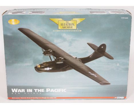 Corgi The Aviation Archive War in the Pacific New Guinea PBY-5 Catalina - 'Black cat', VP-34, Air Fleet Wing 17, Lt. Pfleeger