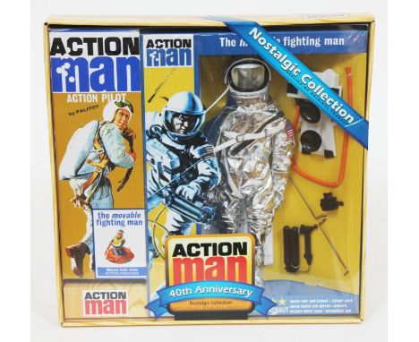 Action Man The Moon Fighting Man 40th Anniversary Nostalgic Collection, appears unused. UK P&amp;P £10+VAT&nbsp;(combined pos
