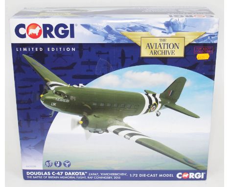 Corgi The Aviation Archive Douglas C-47 Dakota ZA947, 'Kwicherbichen', The Battle of Britain Memorial Flight, RAF Coningsby, 