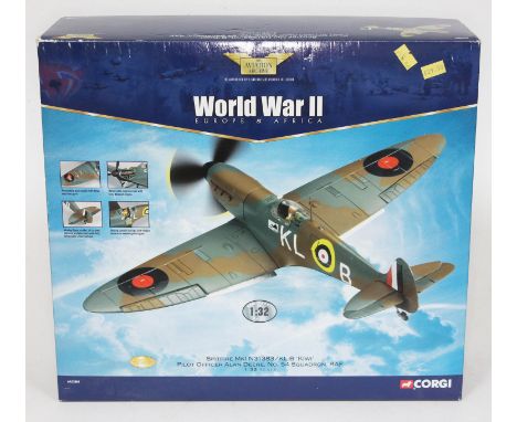 Corgi The Aviation Archive World War II Europe &amp; Africa Spitfire MkI N31383/KL-B 'Kiwi' Pilot Officer Alan Deere, No. 54 