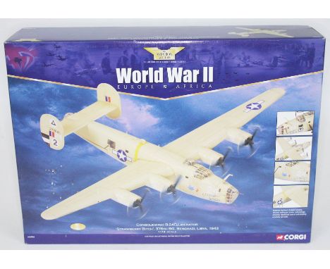 Corgi The Aviation Archive World War II Europe &amp; Africa Consolidated B24D Liberator 'Strawberry Bitch', 376th BG, Benghaz
