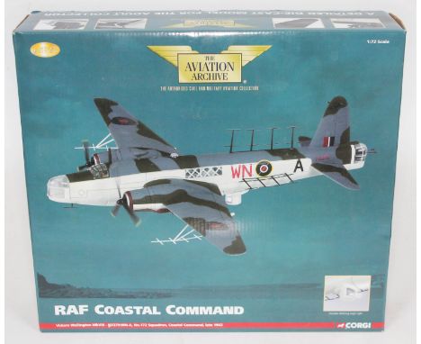 Corgi The Aviation Archive RAF Coastal Command Vickers Wellington MkVIII - HX379:WN-A, No. 172 Squadron, Coastal Command, lat