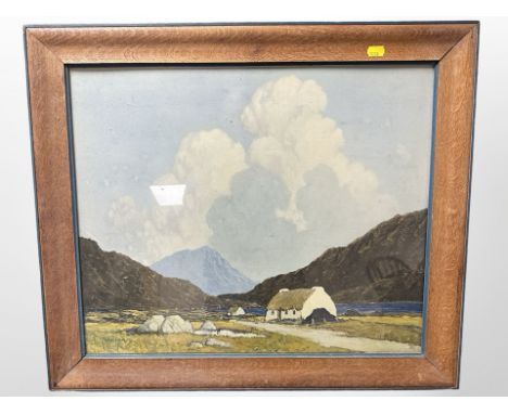 After Paul Henry : Blue Lake Connemara, colour print, 44 cm x 53 cm 