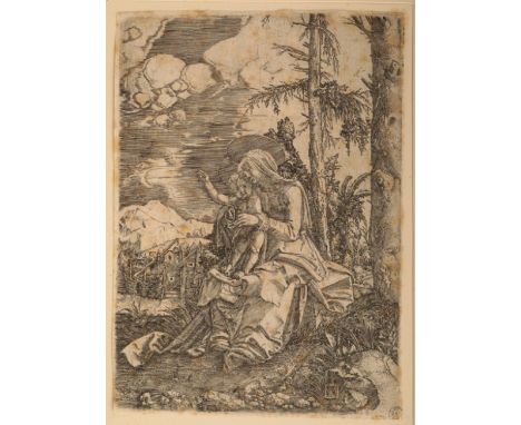 ALBRECHT ALTDORFER ( c.1480-1538) The Virgin and child in a landscape circa 1515, engraving, 16.5cm x 12cm (B17); LUCAS CRANA
