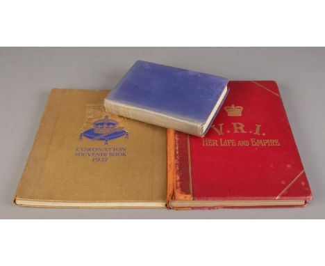 Three Royal books. Includes King George V first edition by Sir George Arthur, VRI Her Life &amp; Empire and Coronation Souven