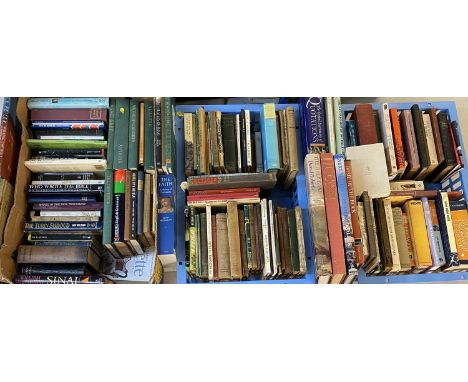 RELIGIOUS &amp; OTHER VINTAGE &amp; LATER BOOKS - some Welsh (in 3 boxes)