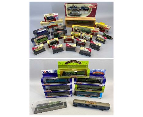 CORGI RAIL LEGENDS &amp; TRACK SIDE DIECAST TRAINS &amp; VEHICLES &amp; RELATED ITEMS - to include Hornby 176 scale vehicles,