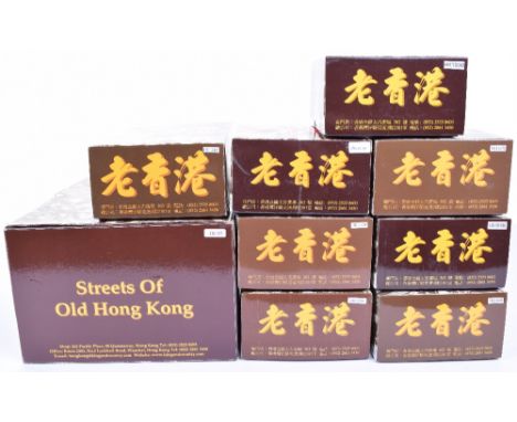 King and Country Streets of Old Hong Kong: Trades sets HK135 Stonemason, HK144 Tailor Shop, HK147 Photographer, HK153 Tailor 