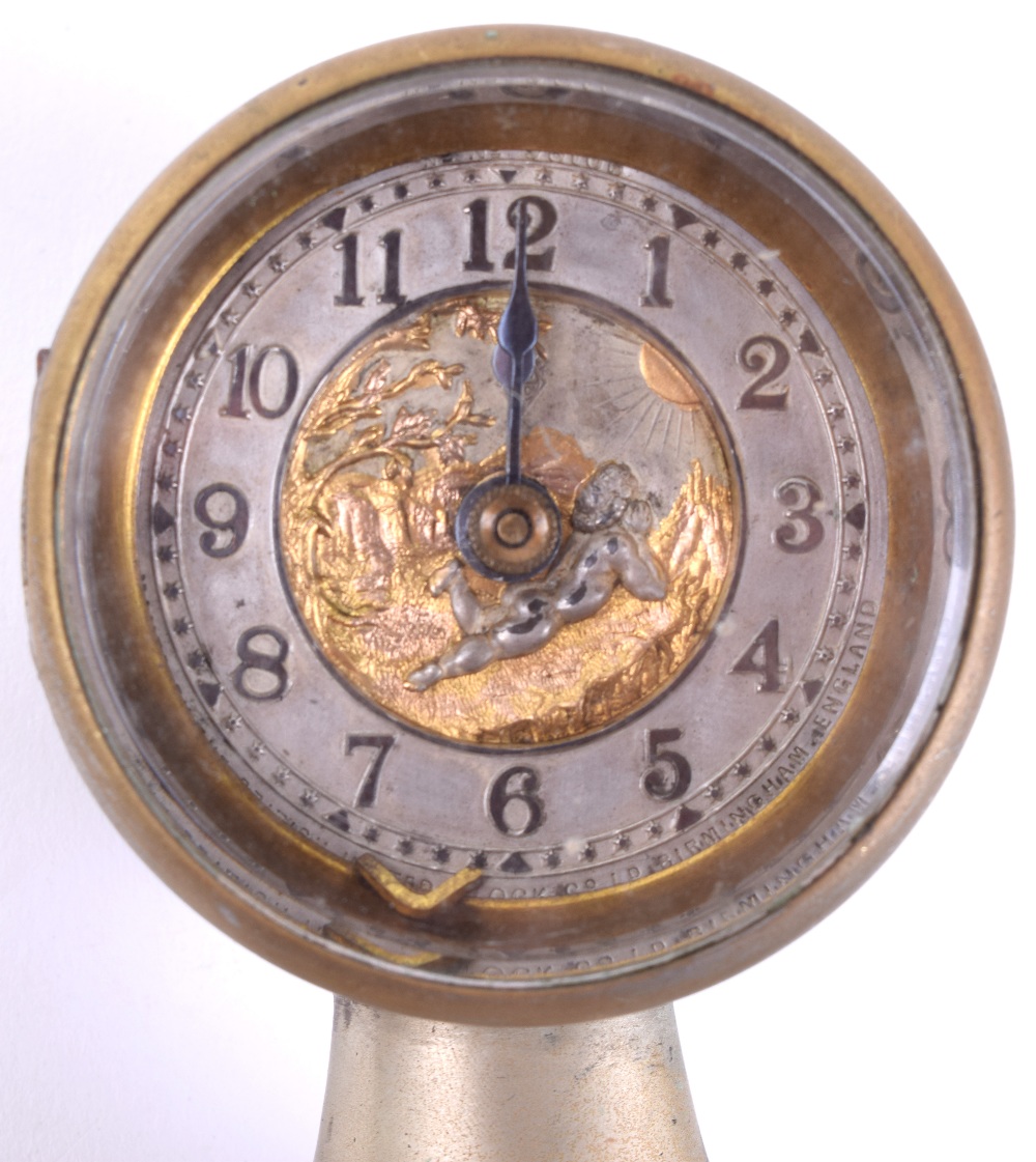 Small Table Top Clock, with the face stamped BRITISH UNITED CLOCK Co