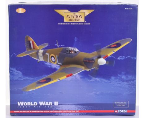 Corgi The Aviation Archive World War II Fleet Air Arm Hawker Sea Hurricane 1B No.880 sqn, HMS Indomitable Indian Ocean May 19