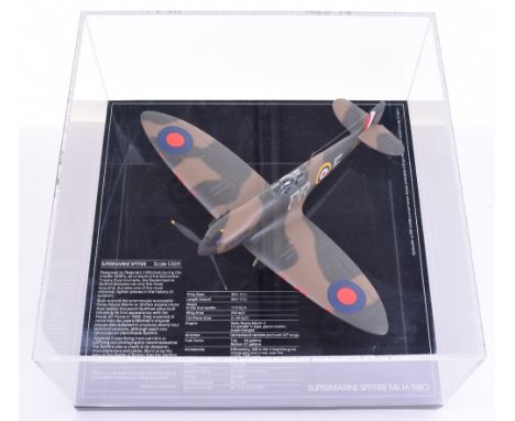 Classic Model Replicas (England) 1/36th Scale Model Supermarine Spitfire Mk 1A 1940, a superb detailed model of this famous a