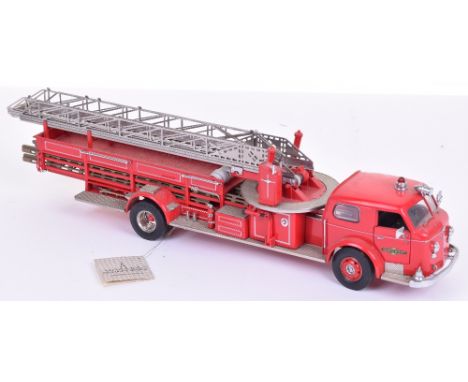 Franklin Mint Precision Models 1954 American La France Fire Engine, 1:32 scale, in near mint to mint unboxed condition, sligh