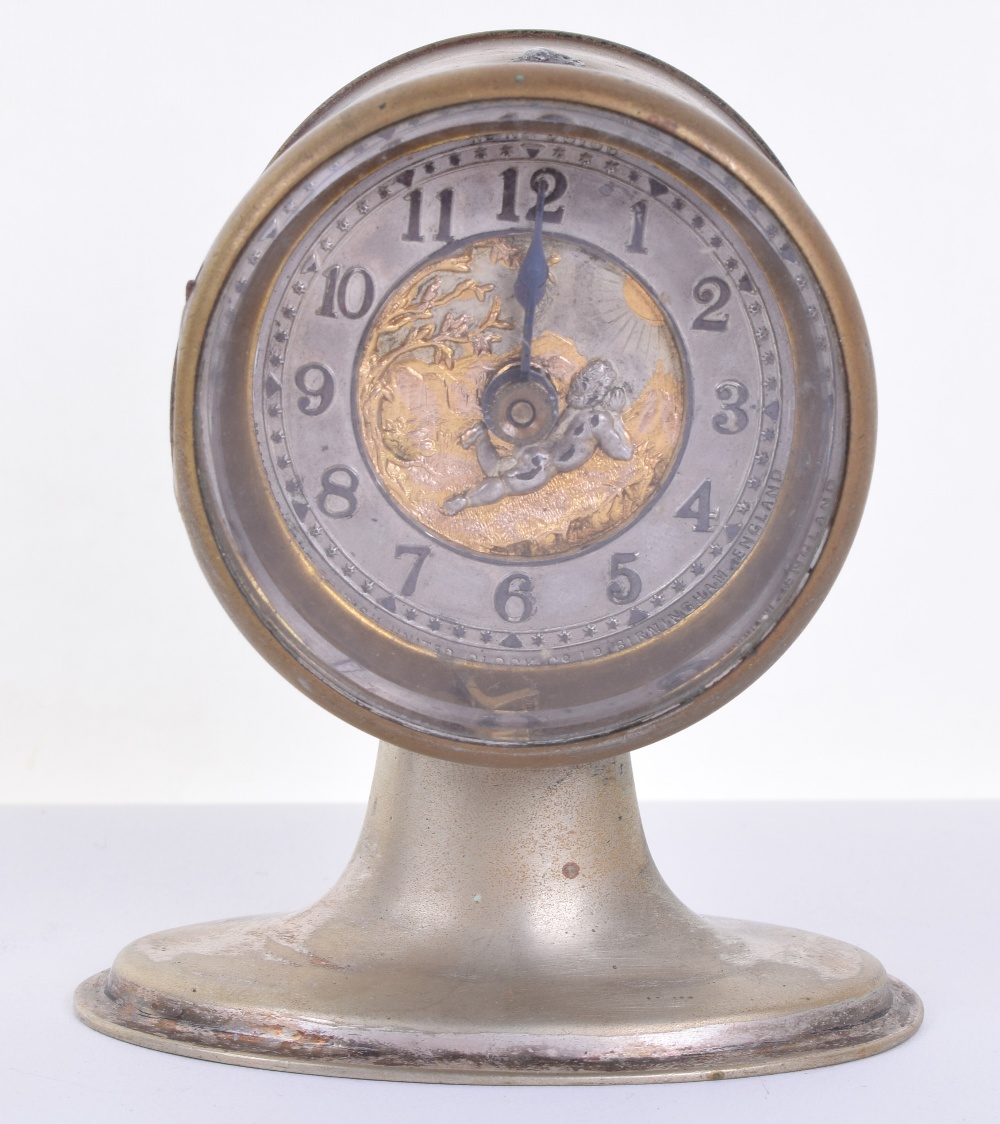 Small Table Top Clock, with the face stamped BRITISH UNITED CLOCK Co
