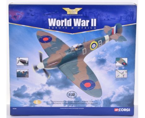 Corgi The Aviation Archive World War II Europe & Africa AA33903 Supermarine Spitfire MkIIA-P7966,D-B O/C Tangmere Wing Comman