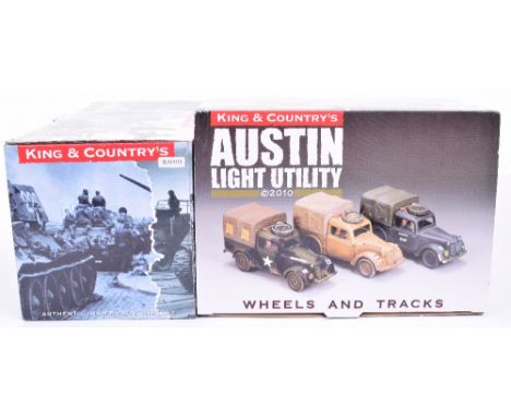 King and Country Royal Air Force sets RAF15 Austin K2 Field Ambulance (Limited edition 250) and RAF26 Austin Light Utility Ve