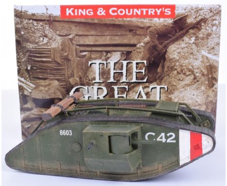 King and Country First World War British Mk IV Heavy Tank set FW49 in original box (Mint) (1 item)
