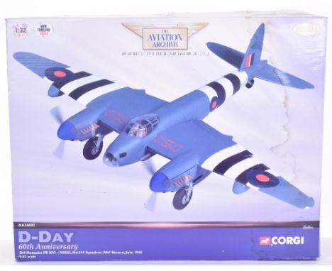  Corgi The Aviation Archive D-Day 60th Anniversary DH Mosquito-AA34602-PR XVI-NS502, No 544 Sqn, RAF Benson June 1944, in goo