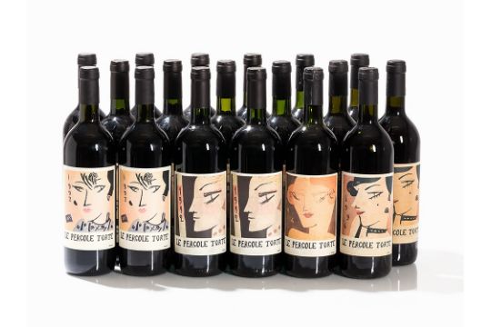 18 Bottles 1992 1994 1996 1997 Montevertine Le Pergole Torte Seven Bottles Of Le Pergole Torte