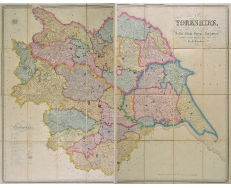 Yorkshire. Hobson (William Colling), This Map of Yorkshire is most respectfully dedicated to the nobility, clergy, gentry, la