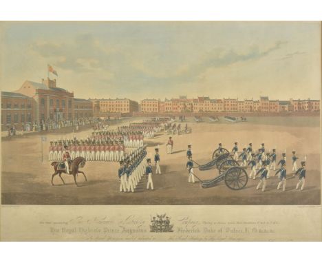 *Honourable Artillery Company. Havell (Robert, junior), This print representing The Honourable Artillery Company pasing in re