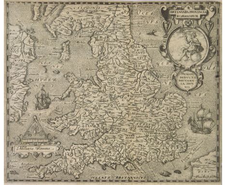 England & Wales. Rogers (William), Englalond, Anglia Anglo Saxonum Heptarchia [and] Britannia Provincia Romanorum, [1600], tw