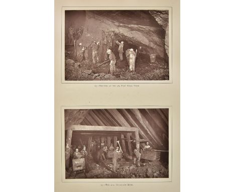 Burrow (J.C. & William Thomas). 'Mongst Mines and Miners; or Underground Scenes by Flash-Light: A Series of Photographs with 