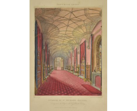 Rutter (John). Delineations of Fonthill and its Abbey, published by the author, Shaftesbury & London, 1823, half-title, 14 pl