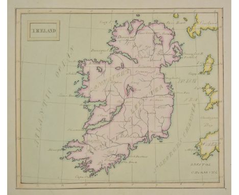 Manuscript maps. Flint (A.), A Book of Maps containing Ireland, Italy, Turkey, Norway, [and] Four Astronomical Diagrams shewi