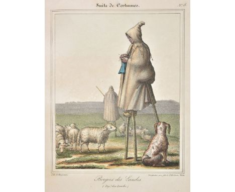 [Charpentier, Henri]. [Recueil des Costumes de la Bretagne et des autre contr‚es de la France..., Nantes: Charpentier, 1829-1