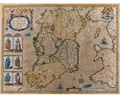 Ireland.- Speed (John) The Kingdome of Irland Devided into Severall Provinces, and the againe Devided into Counties. Newly De
