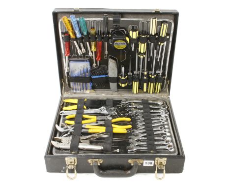 A kit of tools in fitted briefcase G 