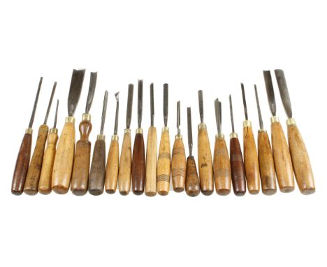 21 carving tools G+ 