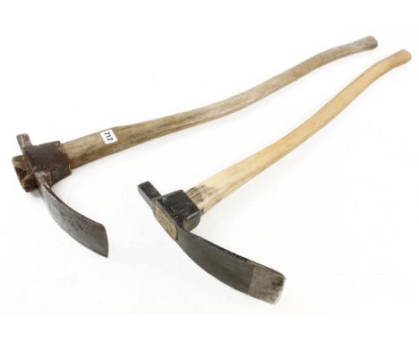 Two carpenters adze G+ 