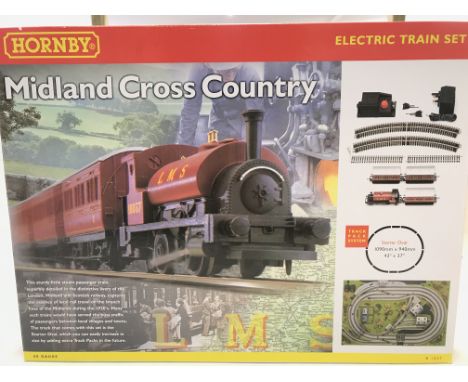 A Boxed Hornby 00 Gauge Midland Cross Country Set #R.1027.