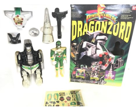 A Boxed Ban Dai Vintage Power Rangers Dragonzord.