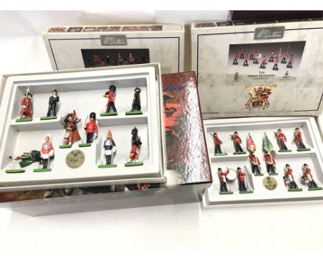 3 X Boxed Britains. The Green Howard's #5800 All the Queens Men #8007 and North Gate Diorama.#00148.