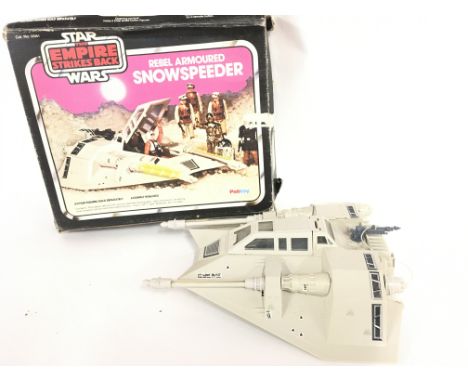 A Boxed Vintage Star Wars Snow Speeder. By Palitoy.