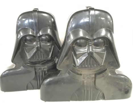 2 X Vintage Star Wars Darth Vader Carry Cases. 1 Containing Figures.(2).