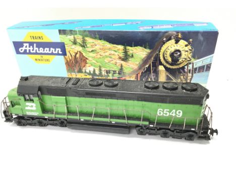 A Boxed Athearn H0 Gauge SD45 Power Burlington Northern #4170