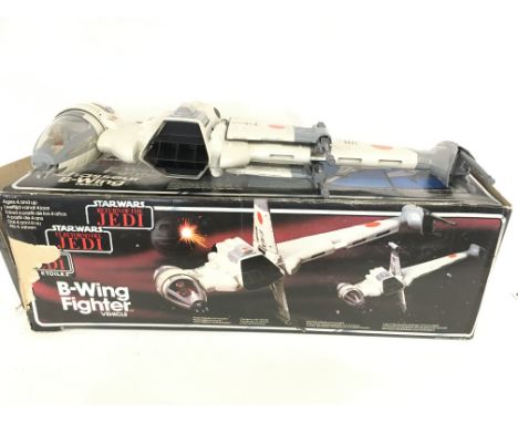A Boxed Vintage Star Wars B-Wing Fighter.