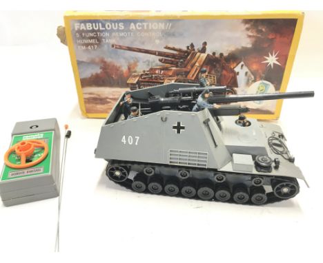 A Vintage Remote Controlled Hummel Tank Em-417.