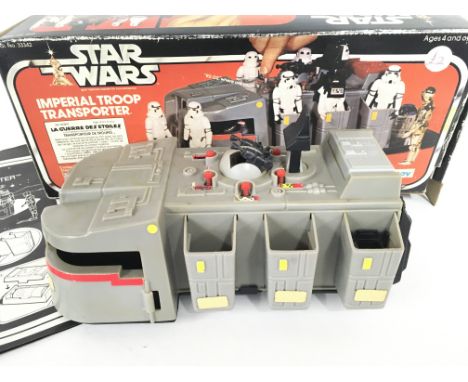 A Boxed Vintage Star Wars Imperial Transporter. By Palitoy.