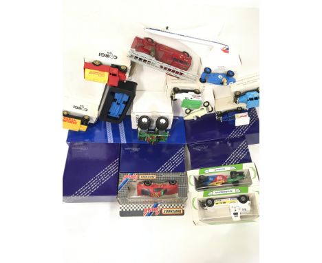 A Collection of Mostly Boxed Die-Cast including Corgi Royal Mail Collection. Mobil and Matchbox.